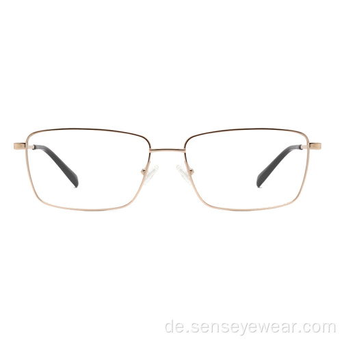 High End Unisex Titanium optischer Rahmen Brillen Brillen